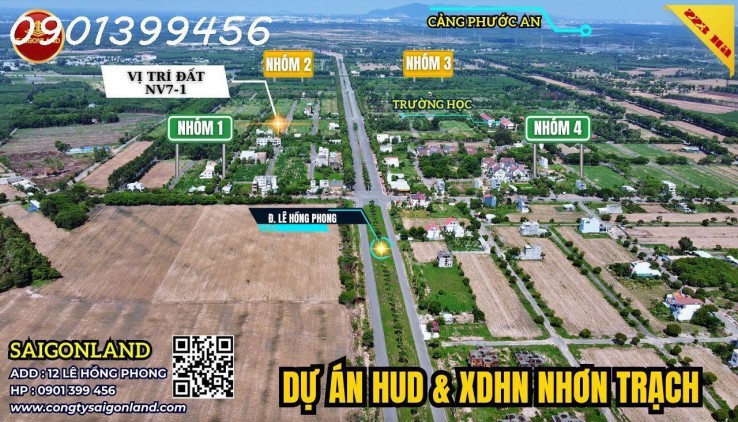 Saigonland - Đầu tư đất nền sổ sẵn tại Nhơn Trạch, nên chọn phân khúc nào tiềm năng nhất ?